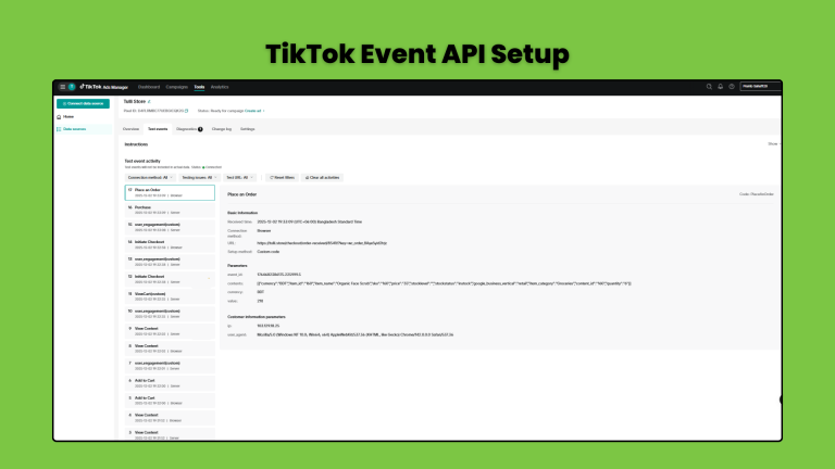 Tiktok Event API